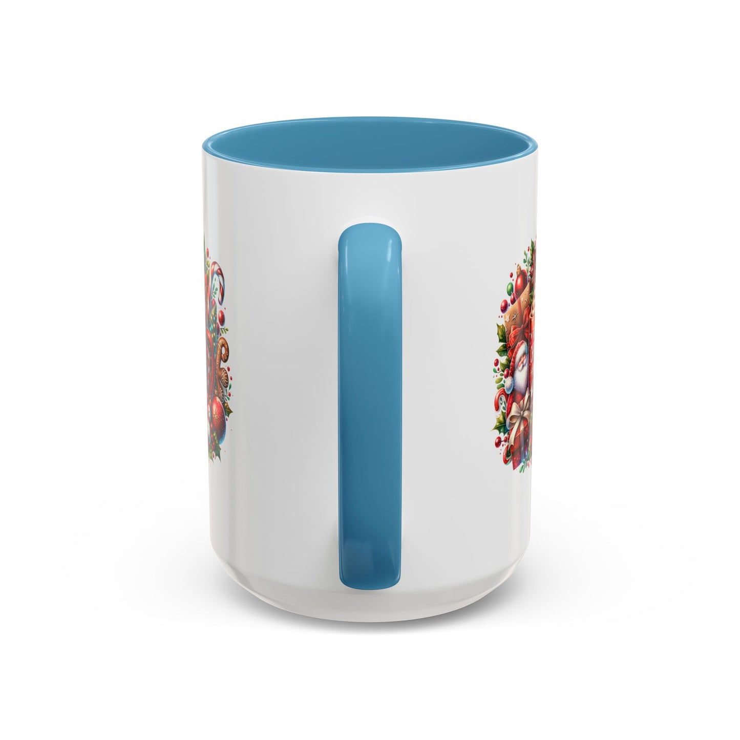 Cute Christmas Movie Watching Mug | Christmas Gift | Ceramic Christmas Gift | |11oz Accent Mug | 15oz Accent Mug