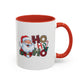 Santa Ho Ho Ho Christmas Mug | Gift Idea | Gift for Kids | Kids Christmas Gift Idea | Kids Mug | 11oz Accent Mug | 15oz Accent Mug