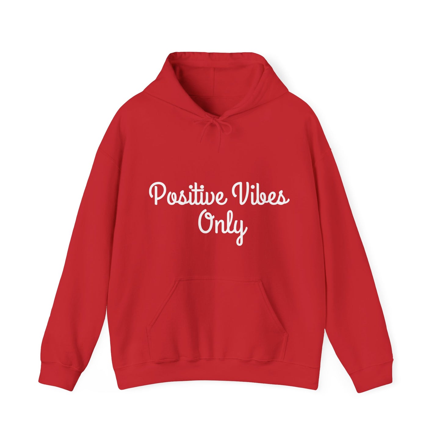 Positive Vibes Cute Text Hoodie | Motivational Gift For Her | Inspirational Quote