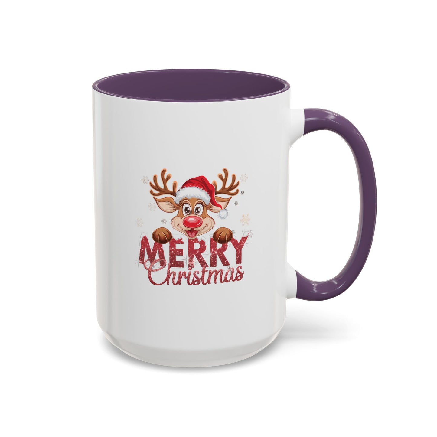 Reindeer Merry Christmas Mug | Merry Gift Idea | Gift for Kids | Kids Christmas Gift Idea | Kids Mug | 11oz Accent Mug | 15oz Accent Mug