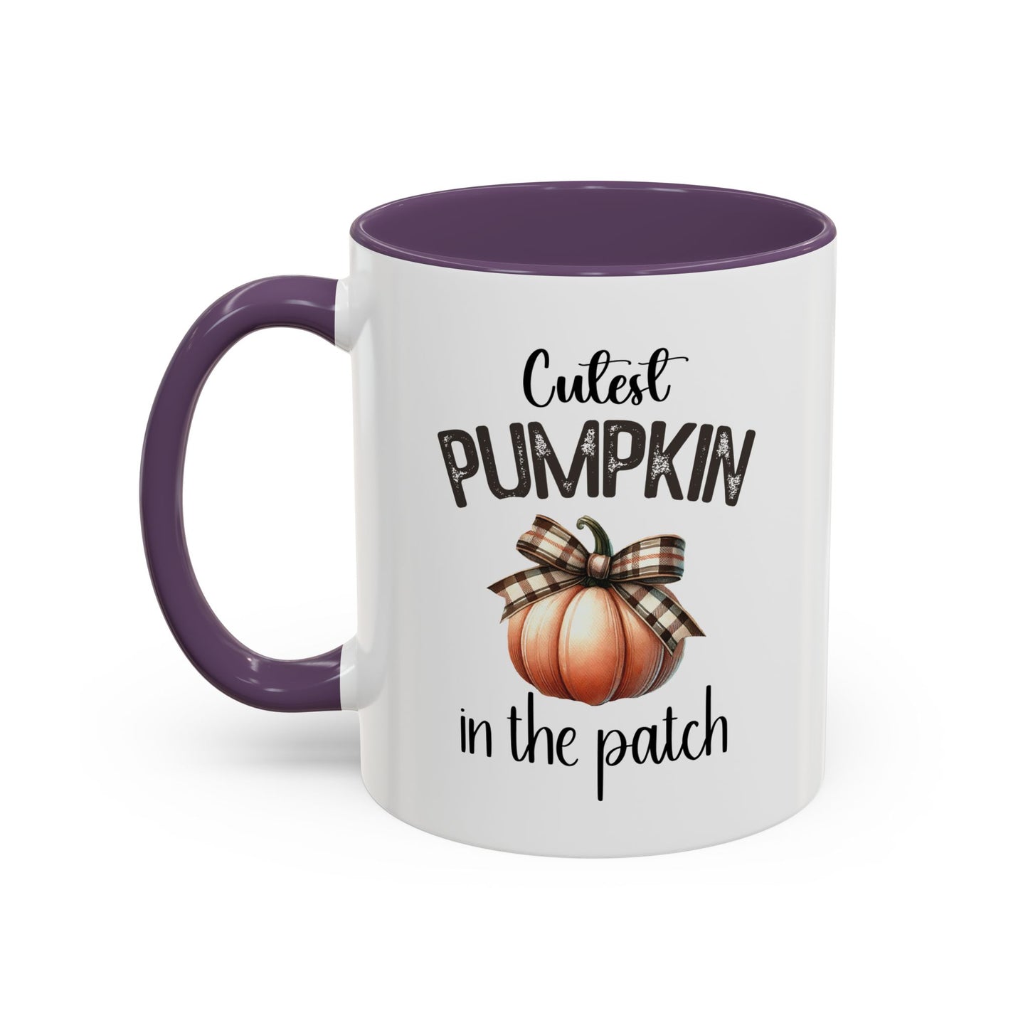 Cutest Pumpkin In The Patch Mug | Pumpkin Mug | Fall Mug | Gift for Her | Fall Season Mug | Gift for Her | 11oz Accent Mug | 15oz Accent Mug