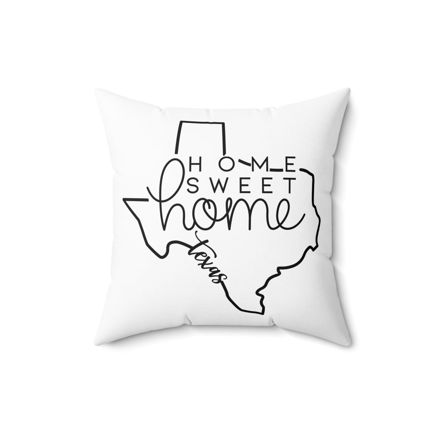 Home Sweet Home Texas Decorative Pillow | Gift For Her | Home Decor | State Gift | Customized State Pillow