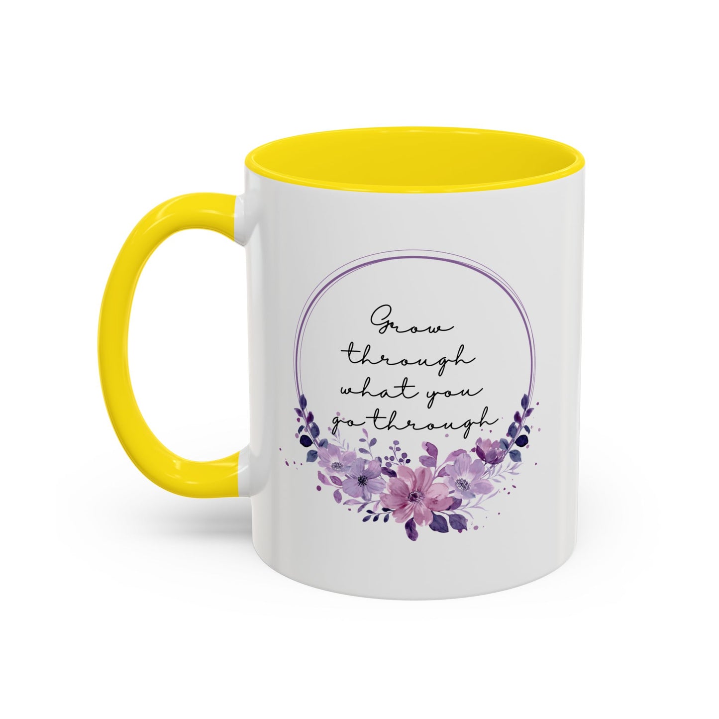 Inspirational Mug | Motivational Quote Gift | Fall Ceramic Mug | Gift for Her | 11oz Accent Mug | 15oz Accent Mug