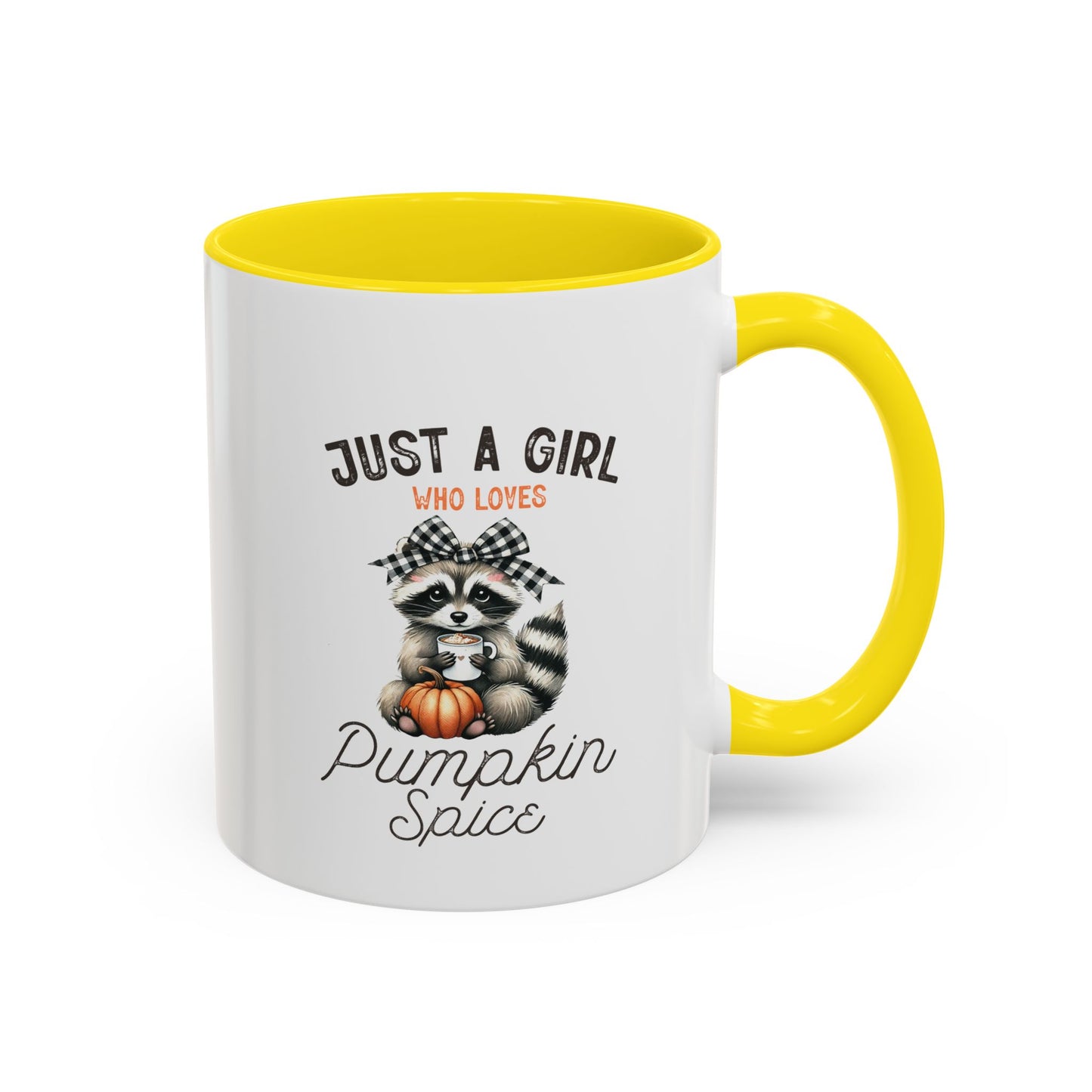 Just A Girl Mug | Fall Season Mug | Gift for Fall Nature Lover | Fall Season Mug | Cute Gift | Fall Mug | 11oz Accent Mug | 15oz Accent Mug
