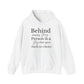 Behind Every Strong Person Story Inspirational Hoodie | Motivational Gift For Her | Inspirational Quote
