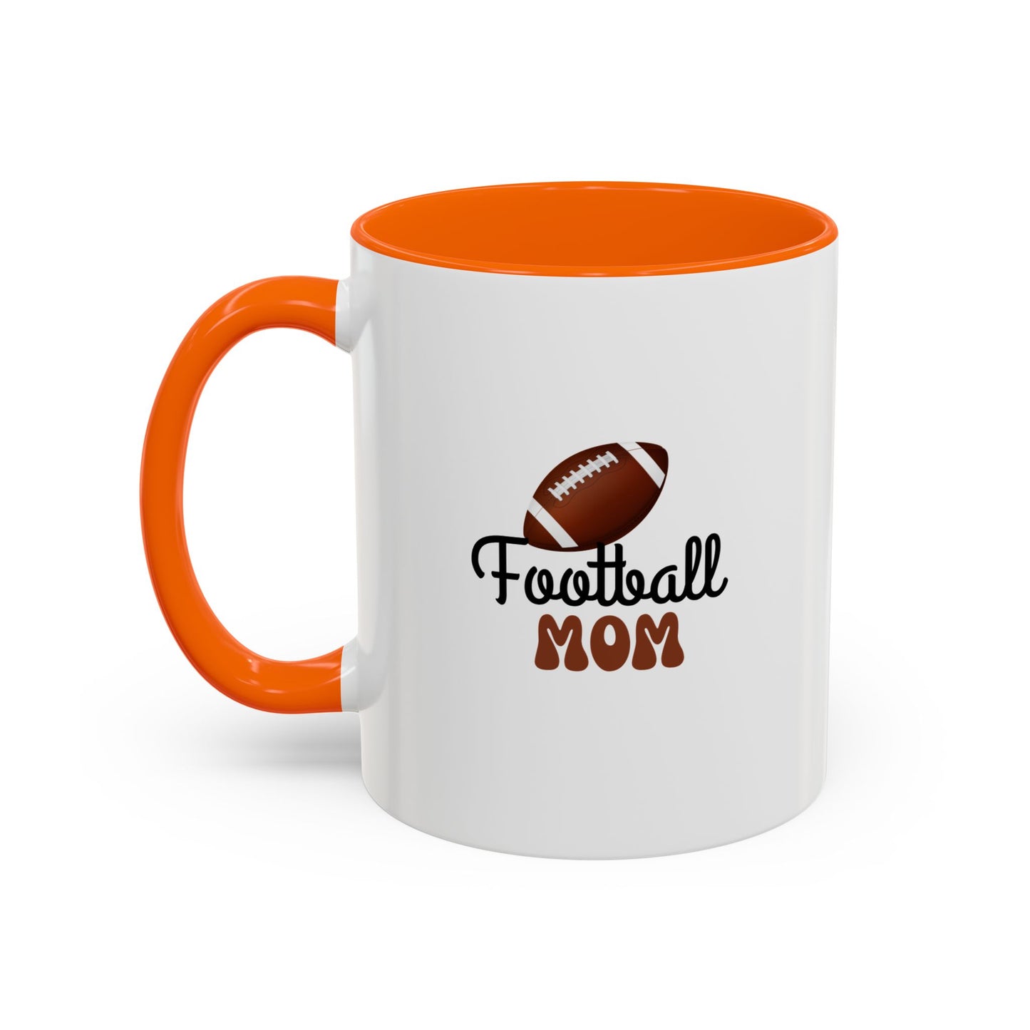 Football Mom Mug | Sports Fan Gift | Proud Mom | Mom Gift | 11oz Accent Mug | 15oz Accent Mug