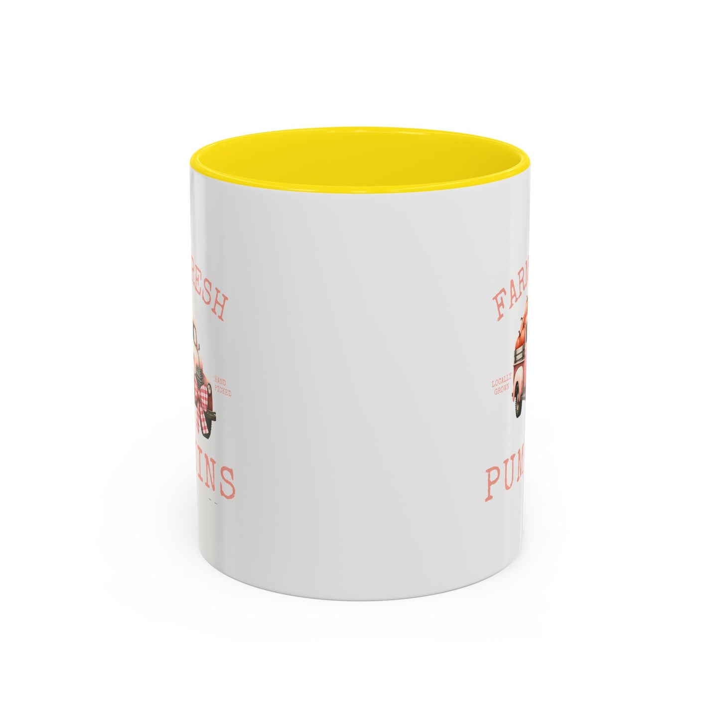 Farm Fresh Pumpkins Fall Mug | Pumpkin Truck | Gift for Her | Gift for Nature Lover | Fall Mug | Fall Season Mug | Gift for Her | Fall Mug | 11oz Accent Mug | 15oz Accent Mug