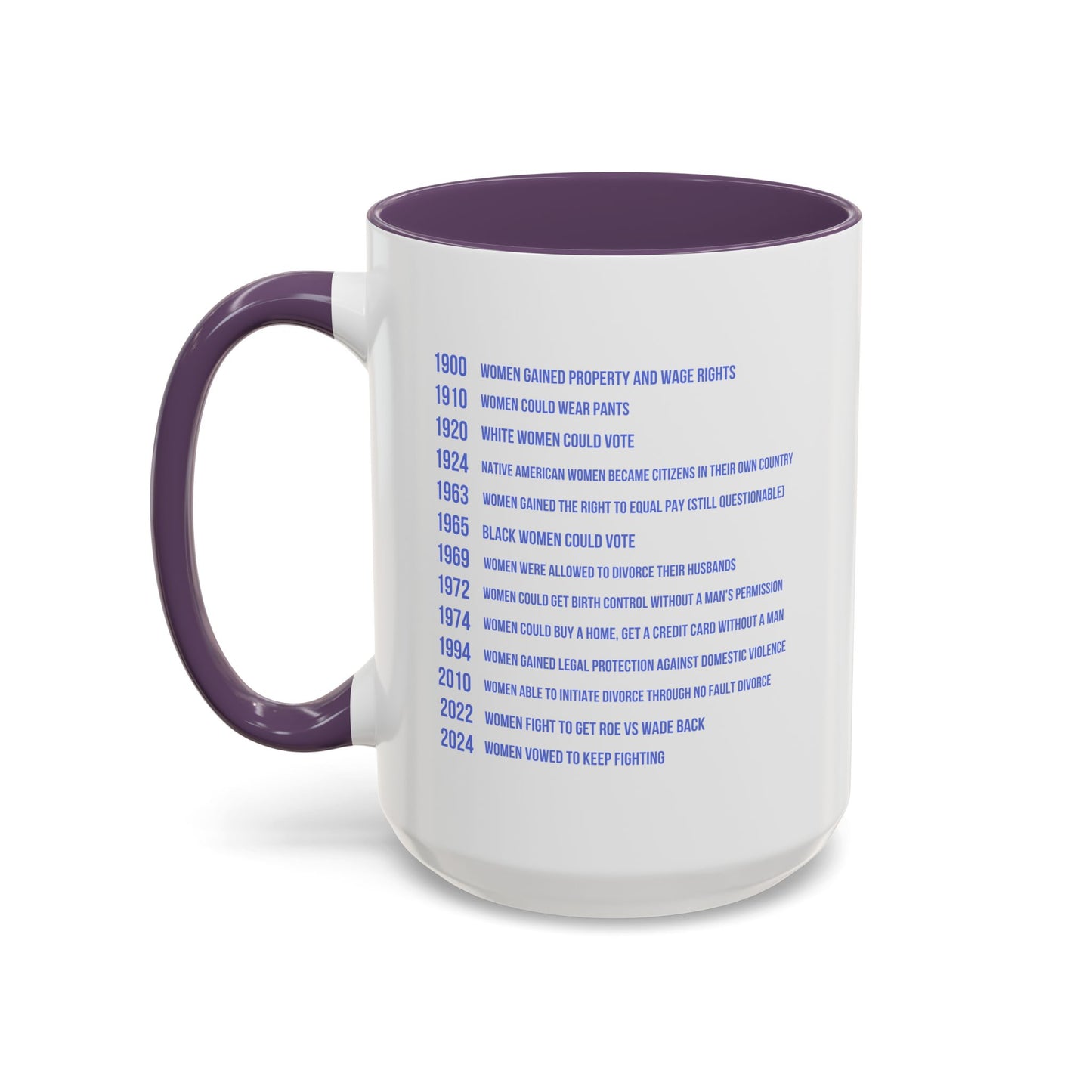Women's Rights Mug | Viral Feminist Mug | Election Mug | Viral Mug Quote | 11oz Accent Mug | 15oz Accent Mug