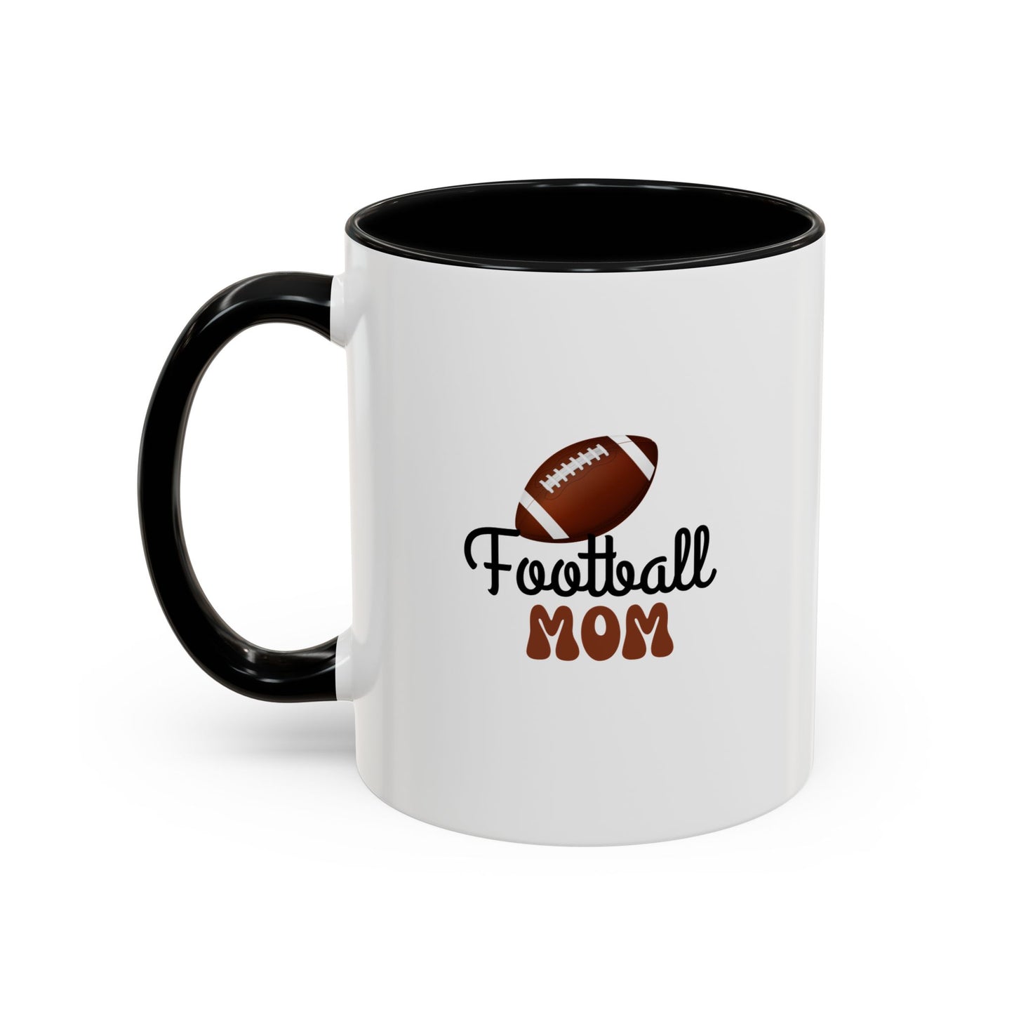 Football Mom Mug | Sports Fan Gift | Proud Mom | Mom Gift | 11oz Accent Mug | 15oz Accent Mug
