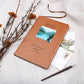 Here’s To Your Next Chapter Retirement Quote Journal | Personalized Leather Journal | Fishing | Nature