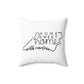 Home Sweet Home North Carolina Decorative Pillow | Gift For Her | Home Decor | State Gift | Customized State Pillow