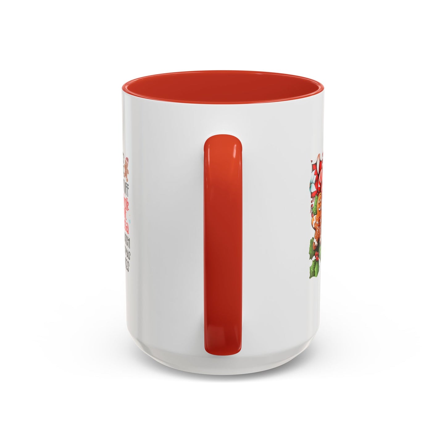 Cute Gingerbread Christmas Mug | Christmas Gift Idea | Christmas Movie Watching Mug | 11oz Accent Mug | 15oz Accent Mug | Gift Idea