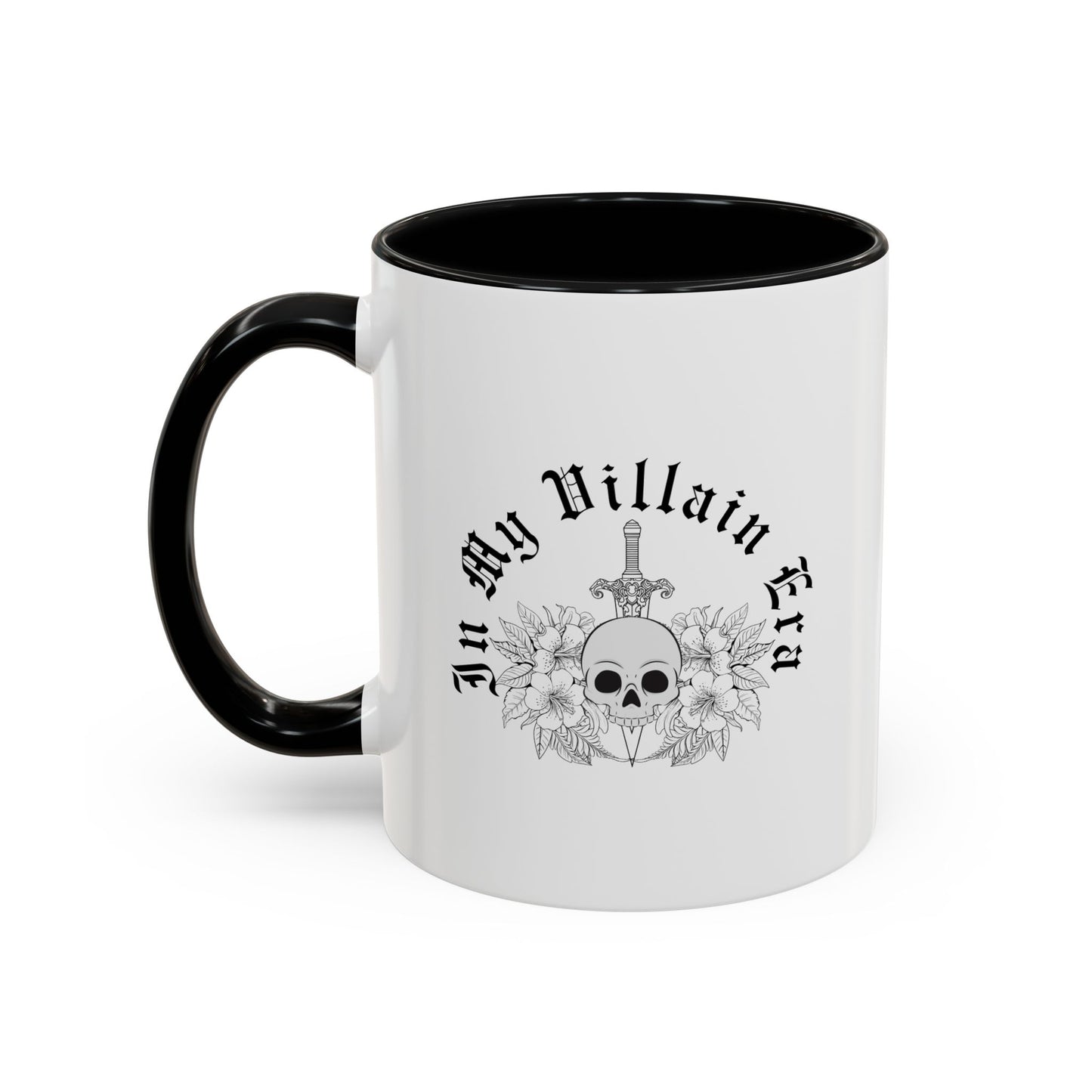 In My Villain Era Mug | Villain Era Accent Mug | Bad Girl | Bad Guy Vibe | 11oz Accent Mug | 15oz Accent Mug | Unique Ceramic Mug