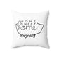Home Sweet Home New Jersey Decorative Pillow | Gift For Her | Home Decor | State Gift | Customized State Pillow