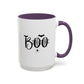 Cute Halloween Spooky Mug | Cute Bat Mug | Fall Season Mug | Gift for Her | Fall Mug | 11oz Accent Mug | 15oz Accent Mug