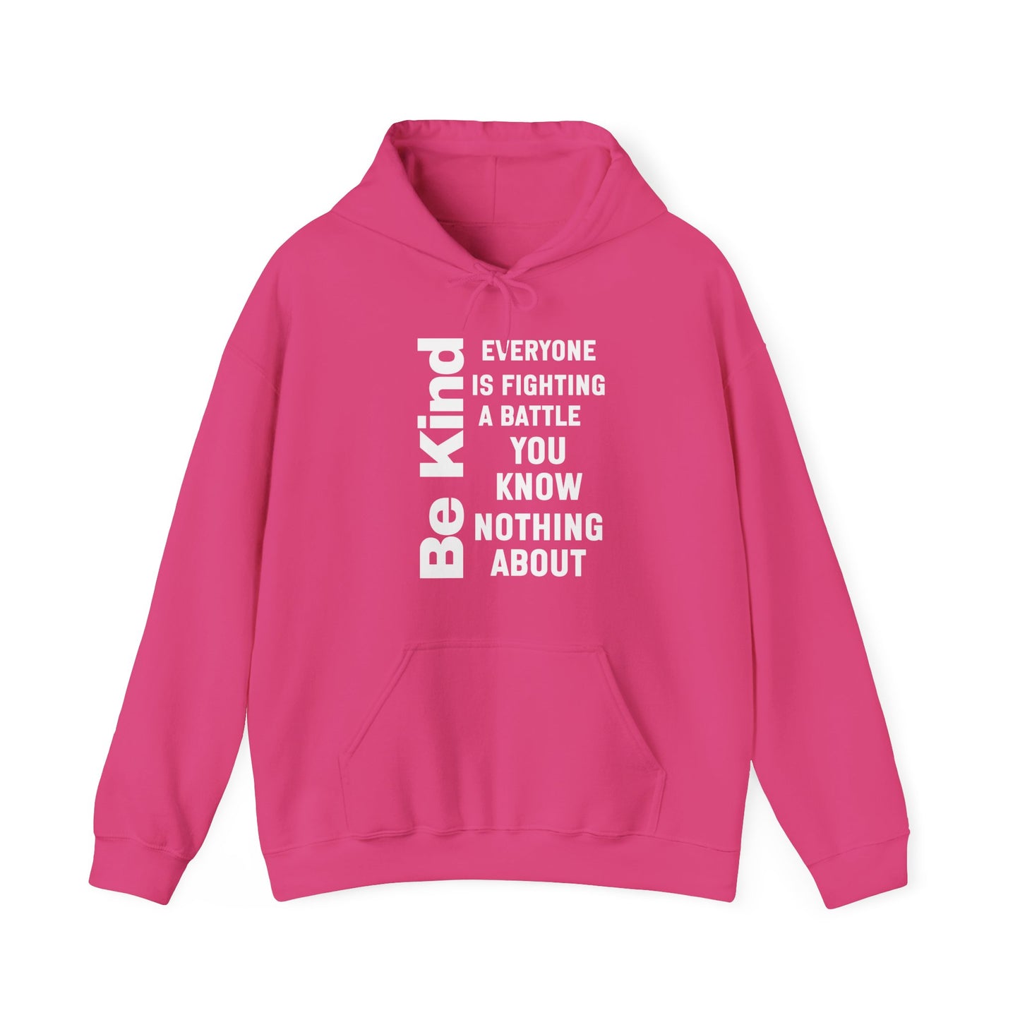 Be Kind Inspirational Quote Unisex Heavy Blend Hoodie | Motivational Gift For Her | Inspirational Quote