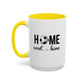Home Sweet Home Soccer Gift | Sports Mug |11oz Accent Mug | 15oz Accent Mug