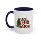 Ho Ho Ho Christmas Mug | Cute Christmas Tree Gift Mug | Christmas Gift | 11oz Accent Mug | 15oz Accent Mug