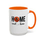Female Basketball Player Mug | Home Sweet Home Mug | Sports Mug |11oz Accent Mug | 15oz Accent Mug | Gift Idea