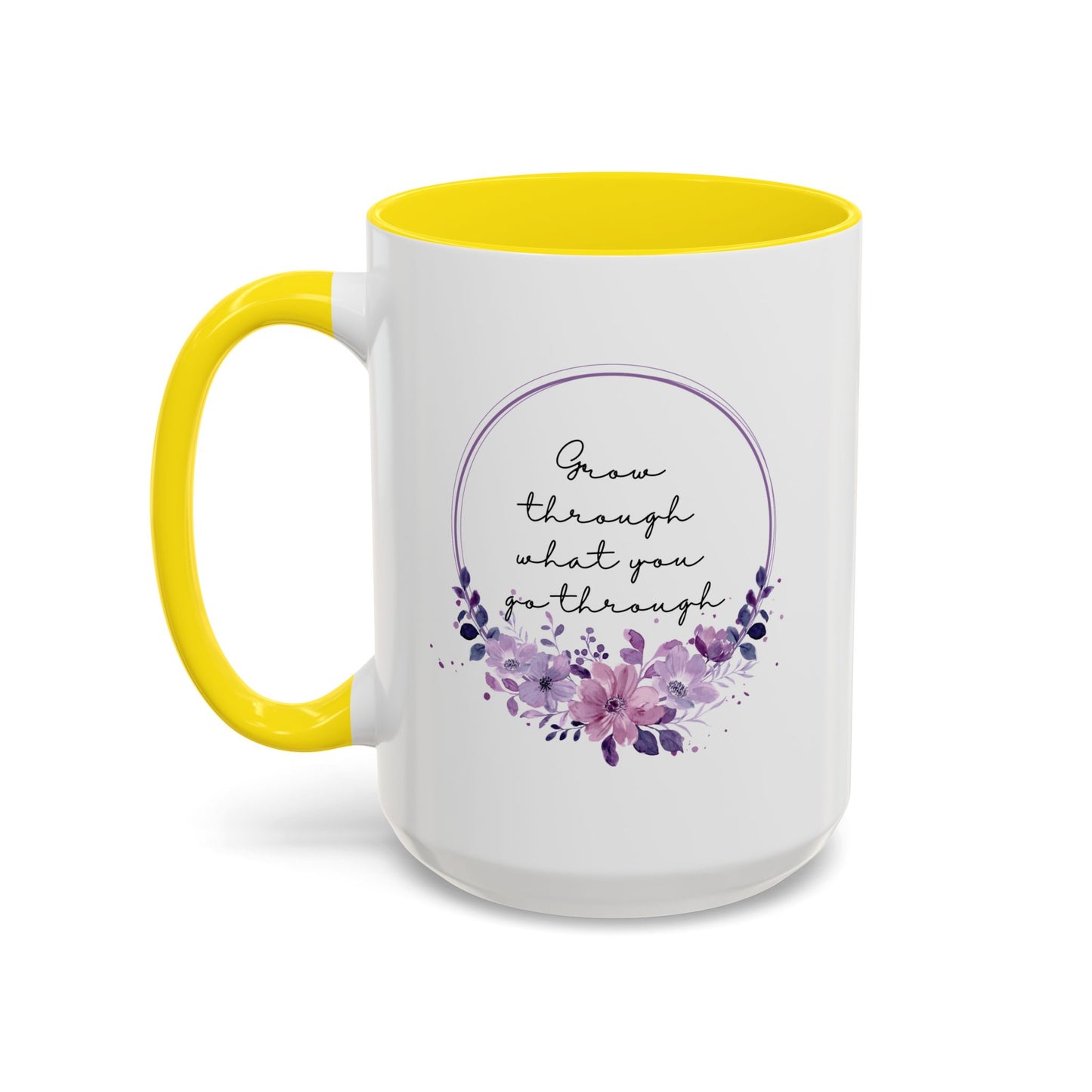 Inspirational Mug | Motivational Quote Gift | Fall Ceramic Mug | Gift for Her | 11oz Accent Mug | 15oz Accent Mug