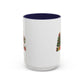 Ho Ho Ho Christmas Mug | Cute Christmas Tree Gift Mug | Christmas Gift | 11oz Accent Mug | 15oz Accent Mug