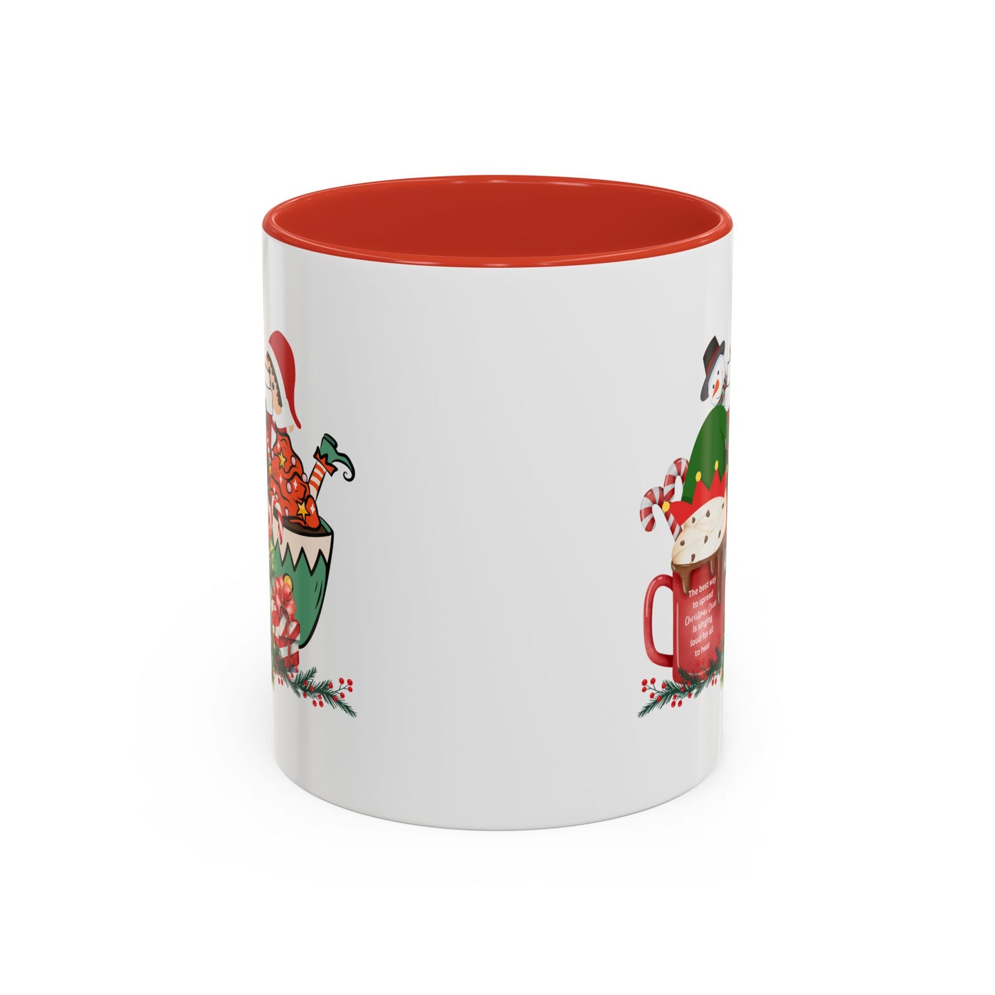 Cute Christmas Movie Nostalgic Quote | Christmas Gift | Funny Christmas Gift | 2000s Nostalgia |11oz Accent Mug | 15oz Accent Mug