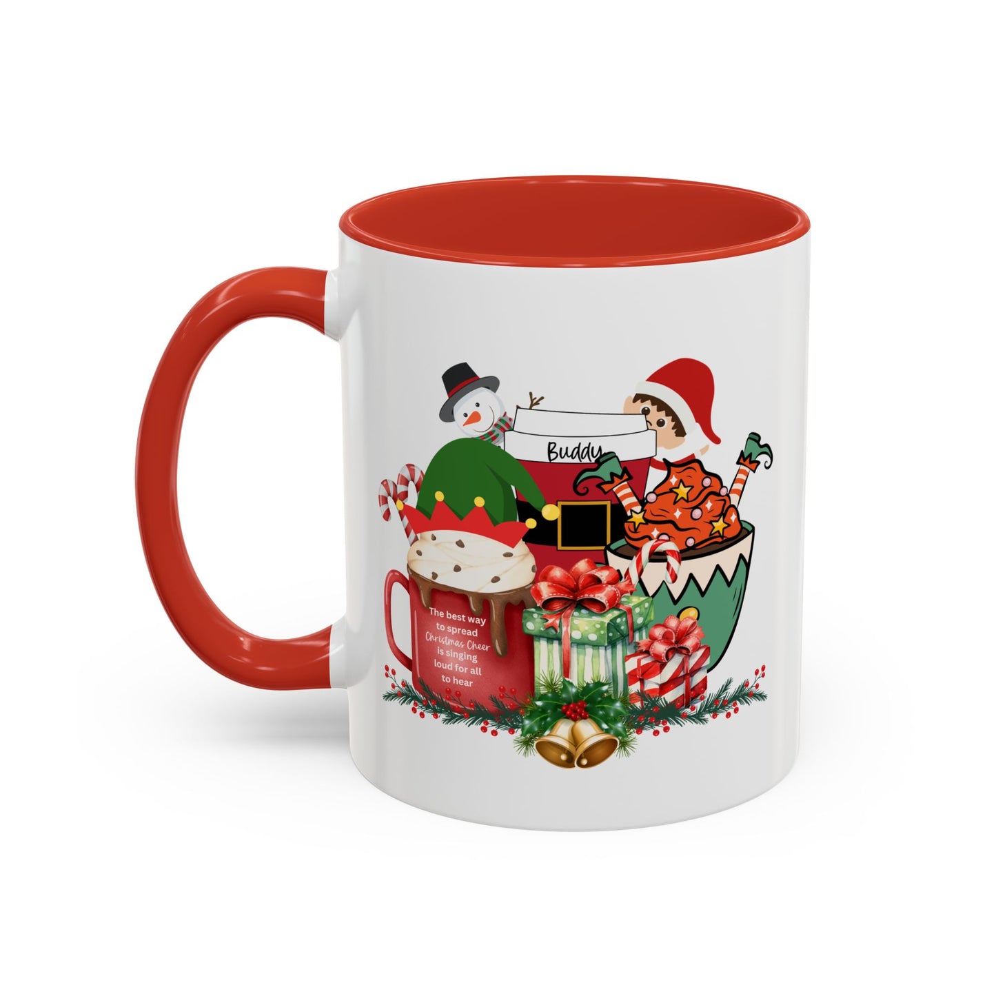 Cute Christmas Movie Nostalgic Quote | Christmas Gift | Funny Christmas Gift | 2000s Nostalgia |11oz Accent Mug | 15oz Accent Mug