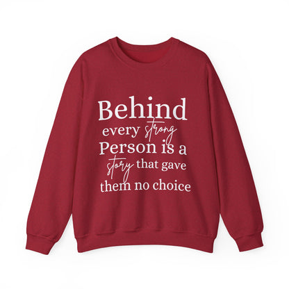 No Choice Inspirational Quote Unisex Heavy Blend™ | Motivational Sweatshirt | Inspirational Gift | Gift For Her | Gift For Him