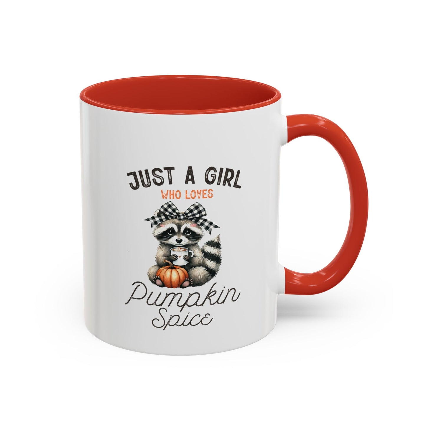 Just A Girl Mug | Fall Season Mug | Gift for Fall Nature Lover | Fall Season Mug | Cute Gift | Fall Mug | 11oz Accent Mug | 15oz Accent Mug