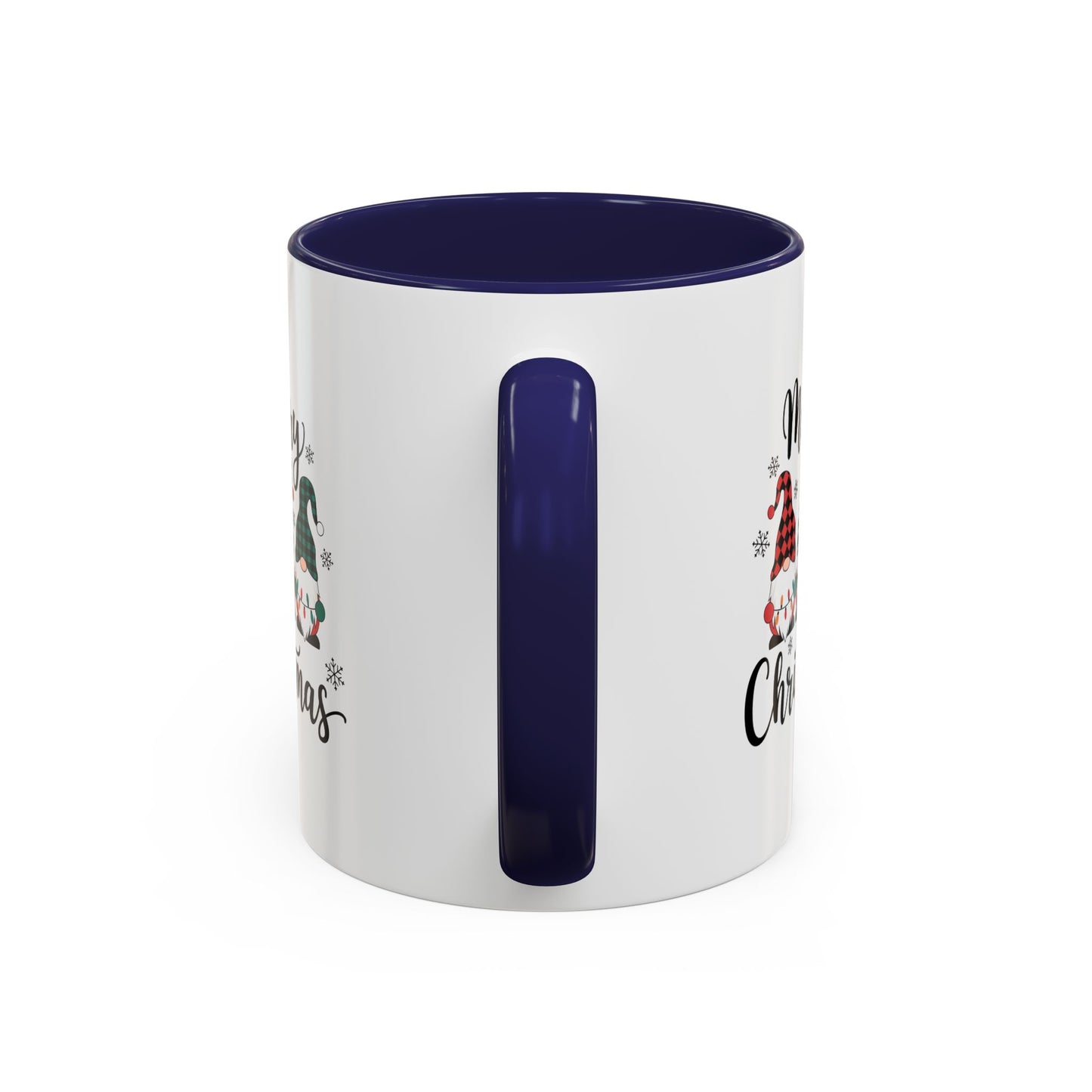 Cute Colorful Merry Christmas Elves In Colorful Hats | Christmas Mug | Christmas Gift | 11oz Accent Mug | 15oz Accent Mug