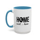 Male Soccer Player Home Sweet Home Mug | Soccer Gift | Sports Mug |11oz Accent Mug | 15oz Accent Mug