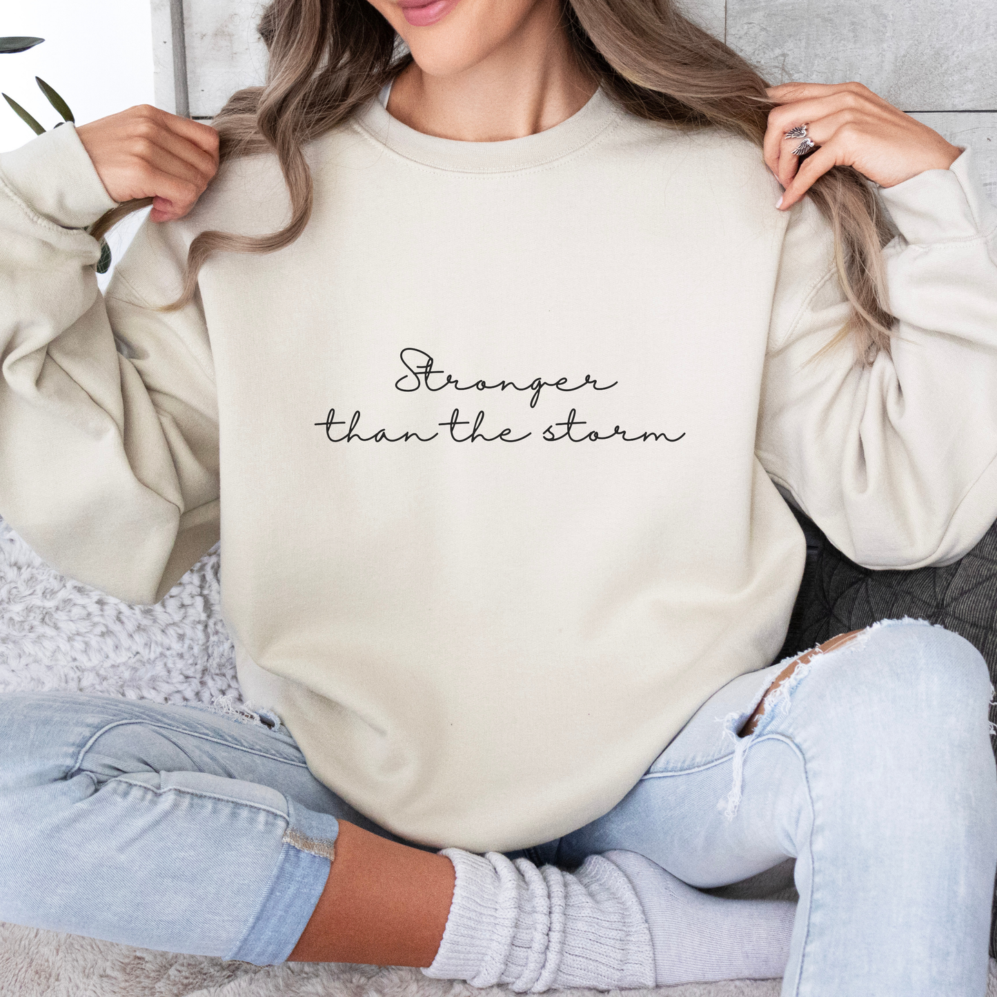 Stranger Inspirational Quote Unisex Heavy Blend™ | Motivational Sweatshirt | Inspirational Gift | Gift For Her | Gift For Him