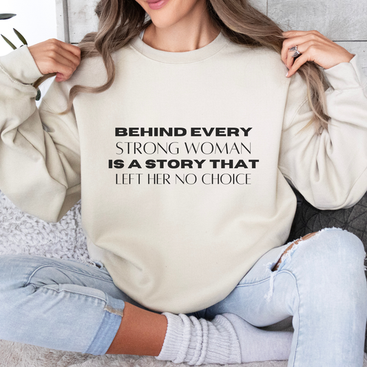 Strong Woman Inspirational Quote Unisex Heavy Blend™ | Motivational Sweatshirt | Inspirational Gift | Gift For Her | Gift For Him