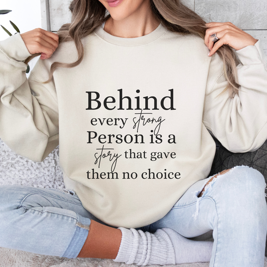 No Choice Inspirational Quote Unisex Heavy Blend™ | Motivational Sweatshirt | Inspirational Gift | Gift For Her | Gift For Him