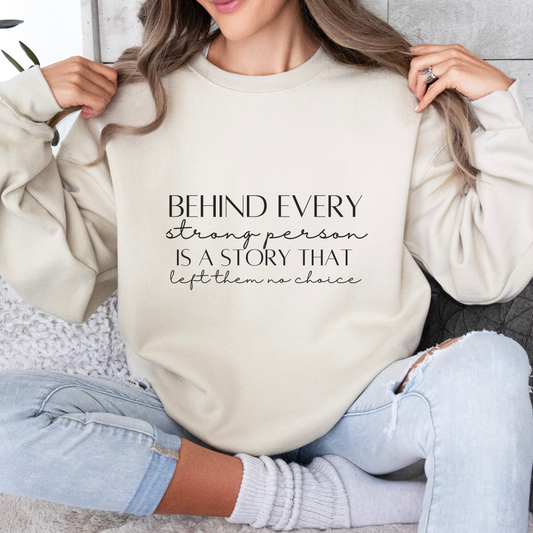 No Choice Inspirational Quote Unisex Heavy Blend™ | Motivational Sweatshirt | Inspirational Gift | Gift For Her | Gift For Him