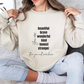 Brave Inspirational Quote Unisex Heavy Blend™ | Motivational Sweatshirt | Inspirational Gift | Gift For Her | Gift For Him
