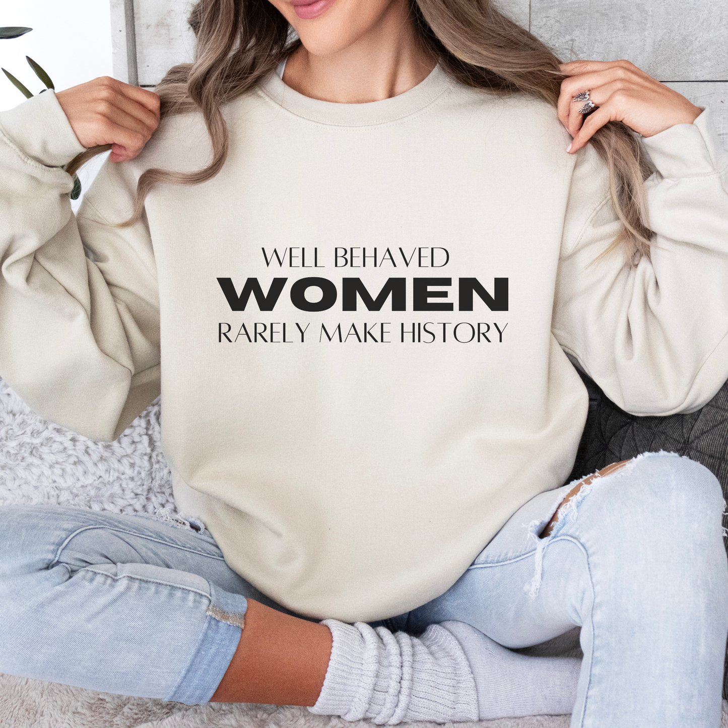 Make History Inspirational Quote Unisex Heavy Blend™ | Motivational Sweatshirt | Inspirational Gift | Gift For Her | Gift For Him
