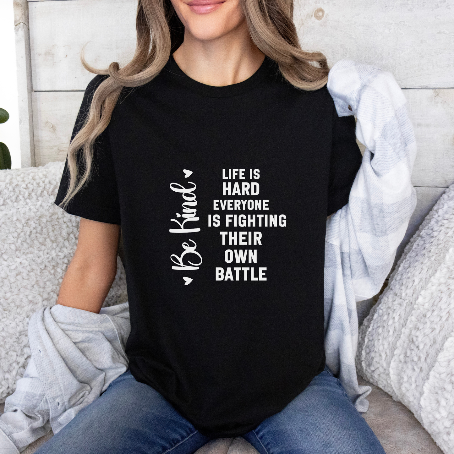 Be Kind Inspirational T-shirt | Cute Viral Message Shirt