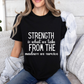 Strength Is What We Take Viral Quote T-shirt | Cute Strength Tee | Bella Canvas