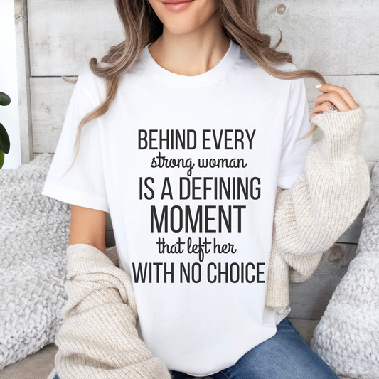 Cute Defining Moment Fierce Women's Empowerment Unisex T-shirt