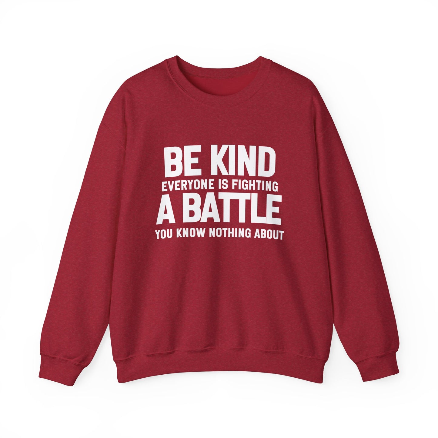 Be Kind Inspirational Quote Unisex Heavy Blend™ | Motivational Sweatshirt | Inspirational Gift | Gift For Her | Gift For Him