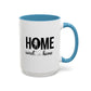 Male Football Mug | Sports Mug |11oz Accent Mug | 15oz Accent Mug | Football Mug | Home Sweet Home Mug