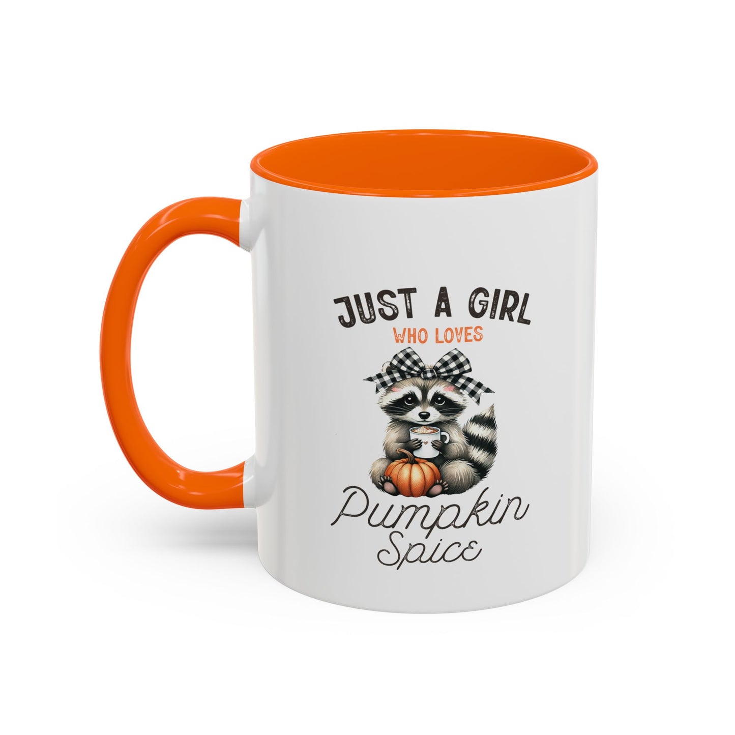Just A Girl Mug | Fall Season Mug | Gift for Fall Nature Lover | Fall Season Mug | Cute Gift | Fall Mug | 11oz Accent Mug | 15oz Accent Mug