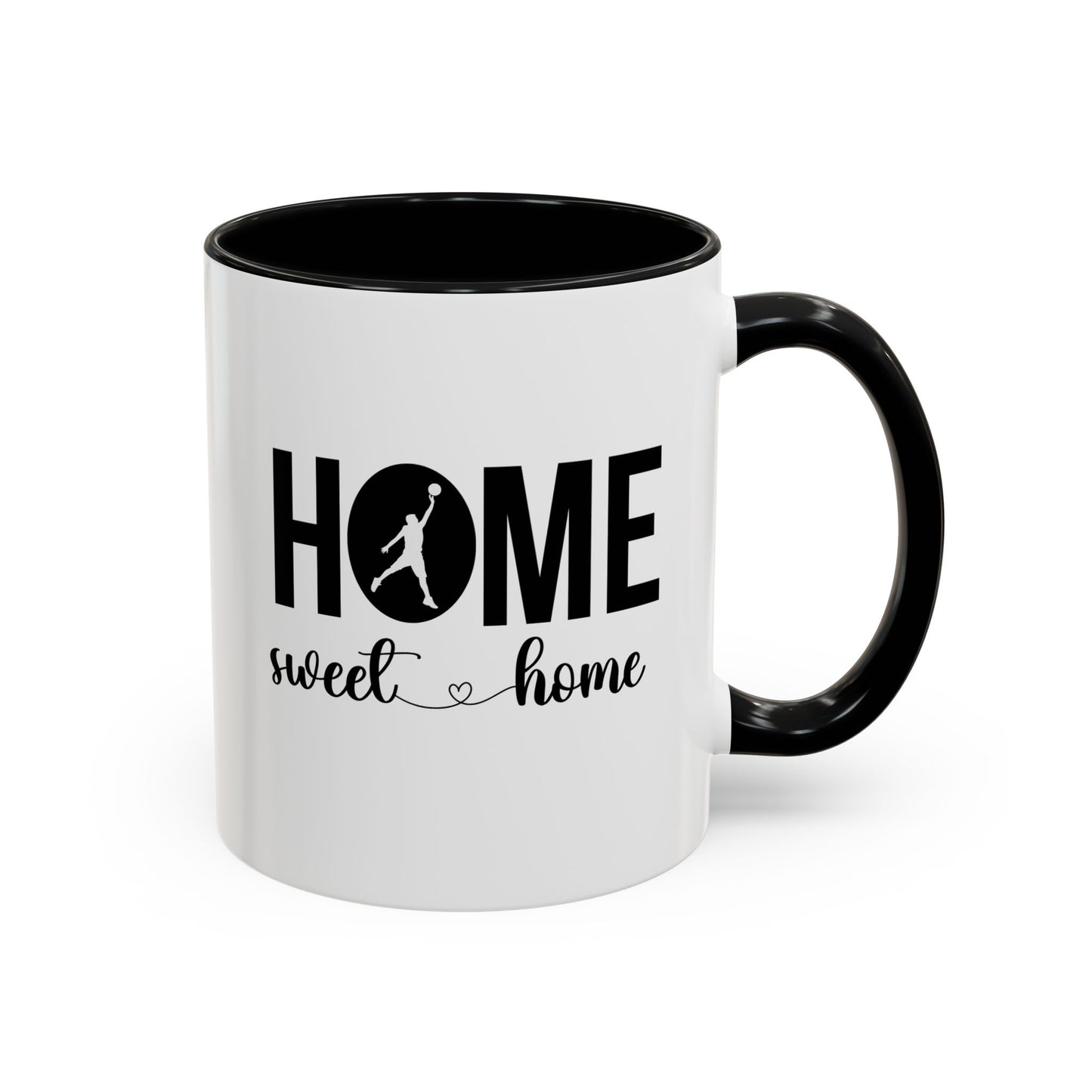 Male Basketball Player Gift Idea | Home Sweet Home Mug | Sports Mug |11oz Accent Mug | 15oz Accent Mug | Gift Idea