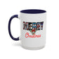 Merry Christmas Nostalgic Movie Poster Mug | Christmas Gift | Funny Christmas Gift | Accent Mug | 11oz | 15oz |