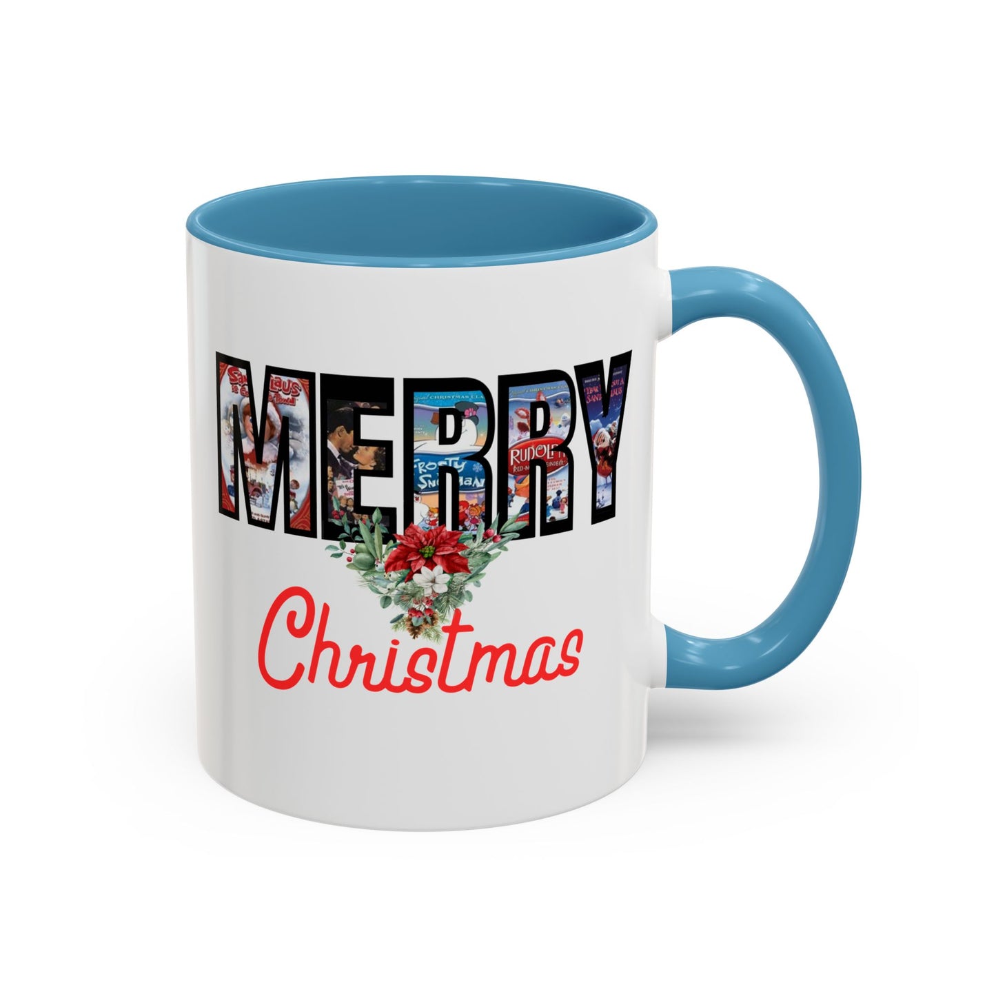 Merry Christmas Nostalgic Movie Poster Mug | Christmas Gift | Funny Christmas Gift | Accent Mug | 11oz | 15oz |