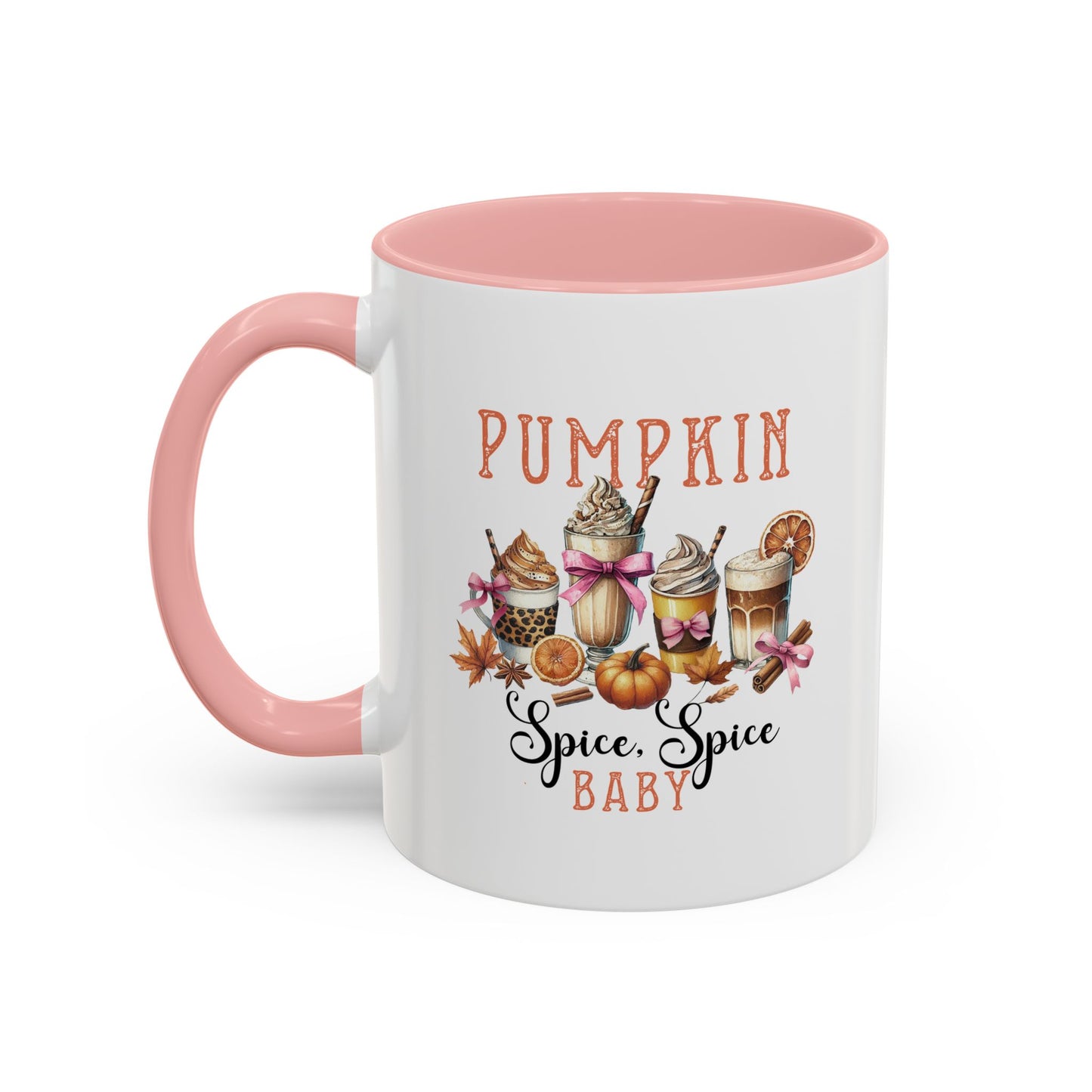 Fall Pumpkin Spice Mug | Spice, Spice Mug | Fall Season Mug | Gift for Her | Fall Mug | 11oz Accent Mug | 15oz Accent Mug