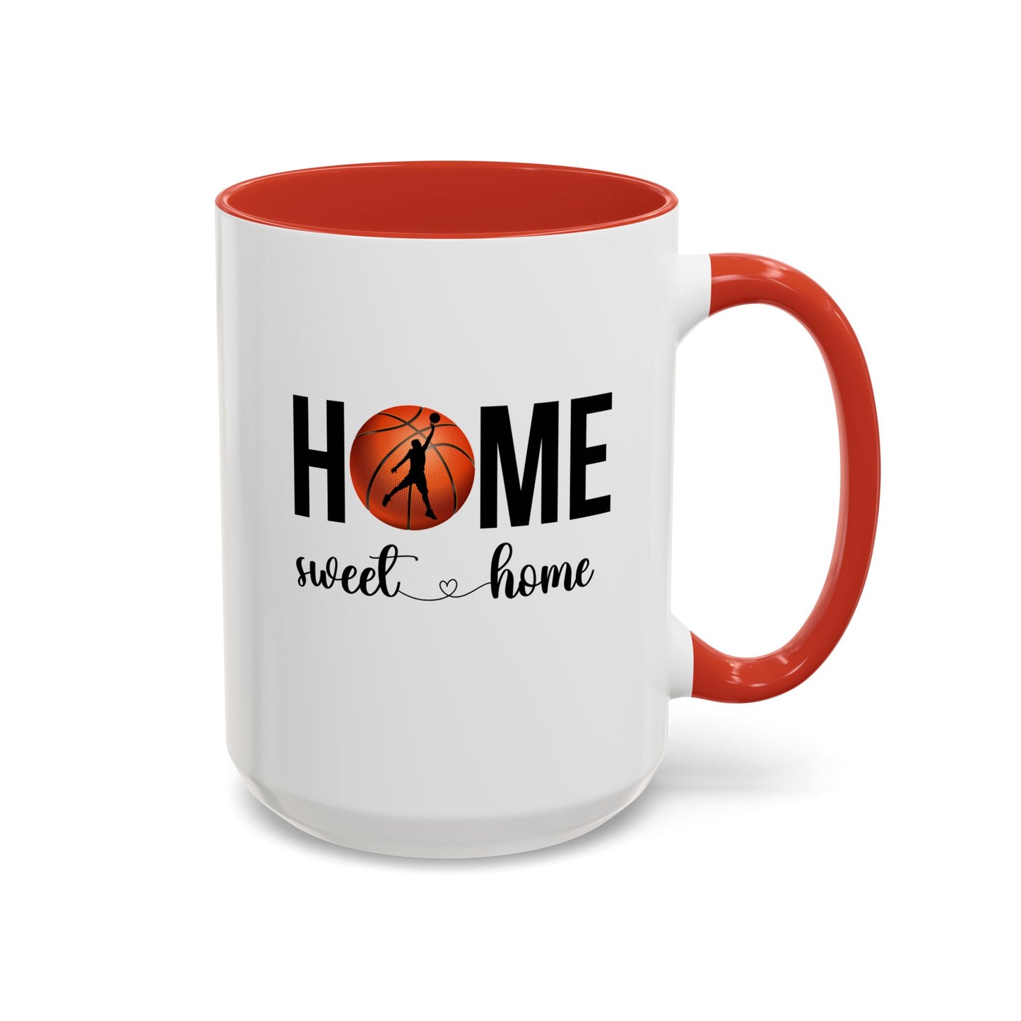 Male Basketball Player Mug | Home Sweet Home Mug | Sports Mug |11oz Accent Mug | 15oz Accent Mug | Gift Idea