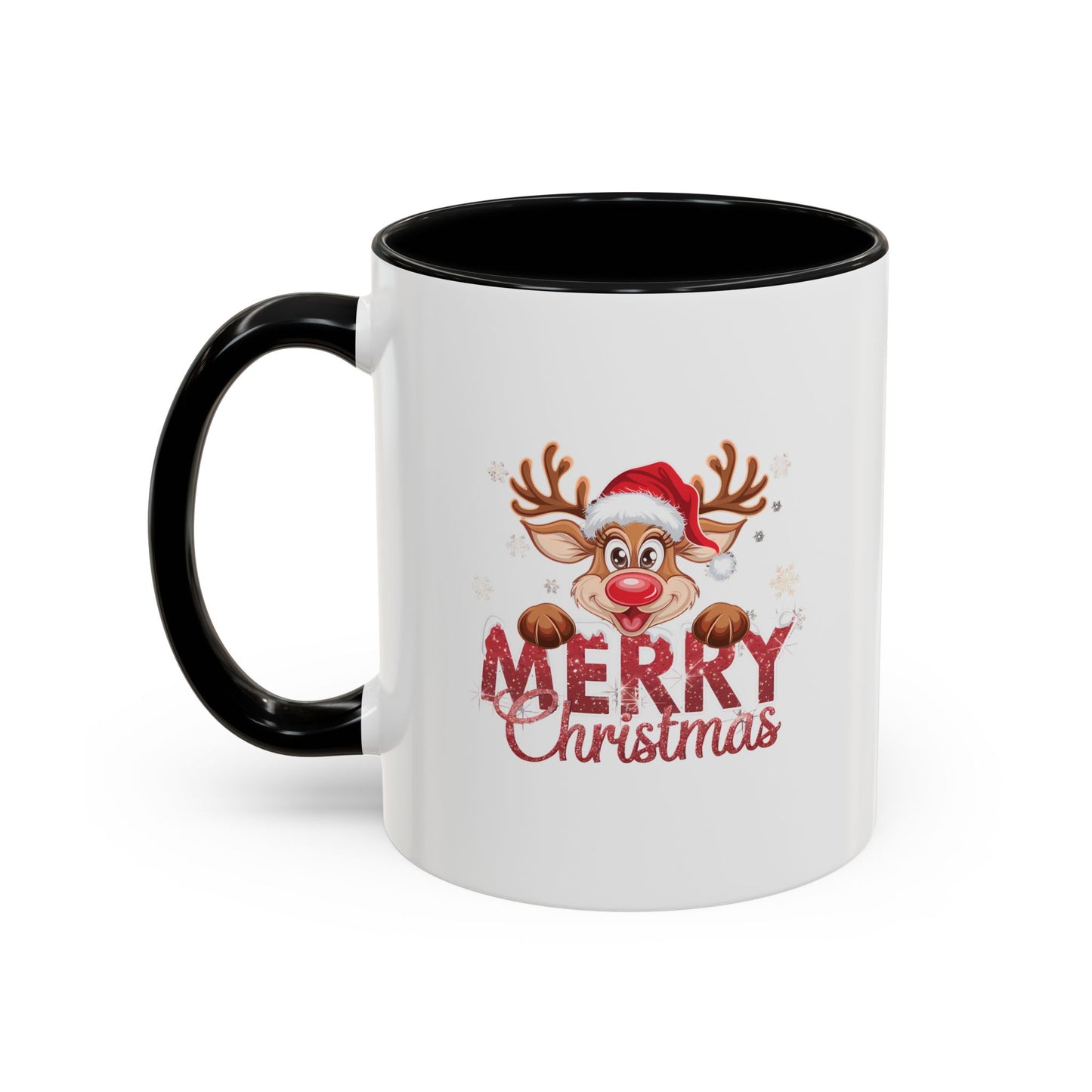 Reindeer Merry Christmas Mug | Merry Gift Idea | Gift for Kids | Kids Christmas Gift Idea | Kids Mug | 11oz Accent Mug | 15oz Accent Mug