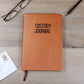 Custody Journal | Custom Leather Divorce and New Start Journal | Co-Parenting Communication Log
